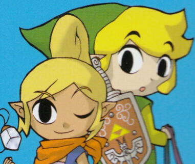 Link and Tetra (WW)